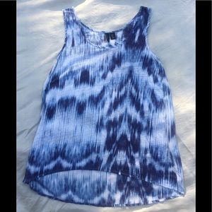 Cynthia Rowley top 100% linen size S